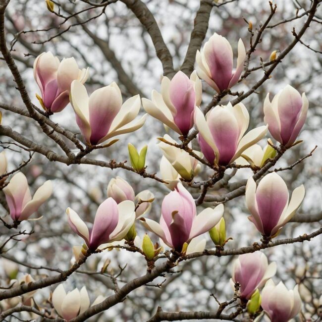 Czas potrzebny magnolii do wydania kwiatów