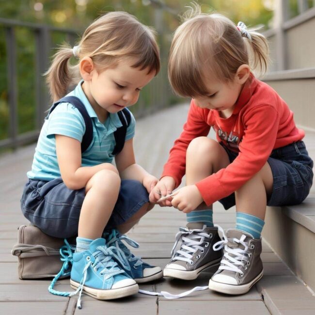 Dobre nawyki i rutyny w procesie nauki wiązania butów