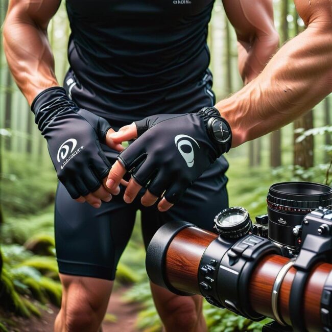 Ergonomiczne rękawiczki do biegania dla mężczyzn