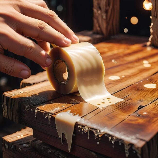 Jak usunąć klej z drewna