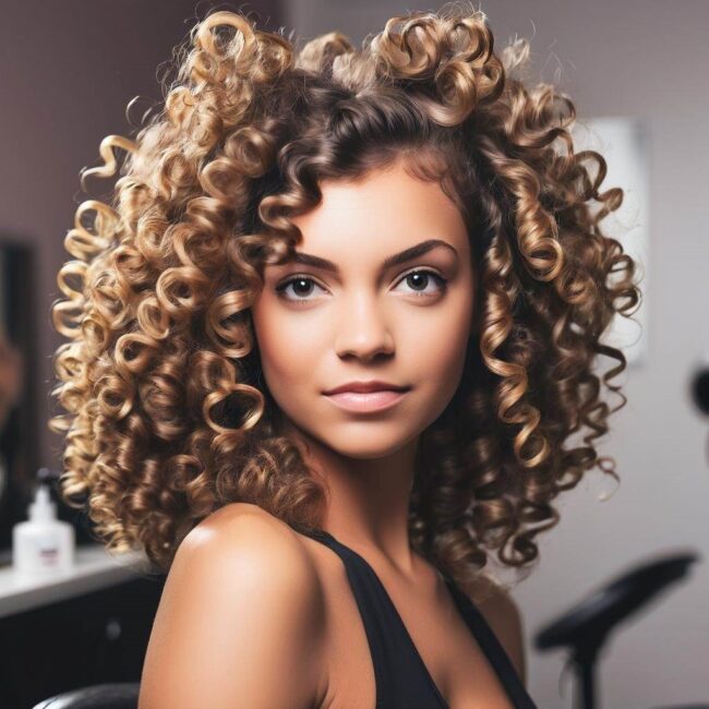 Jak zachować naturalny wygląd loków bez lakieru