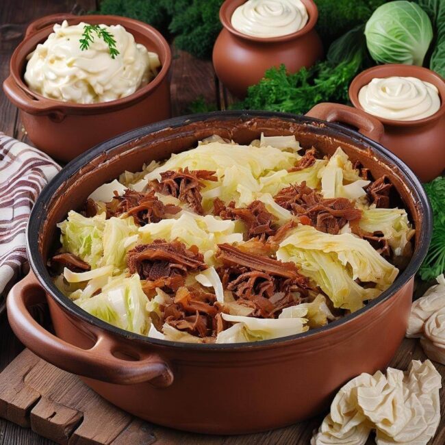 Klasyczny bigos ze śmietanowym twistem