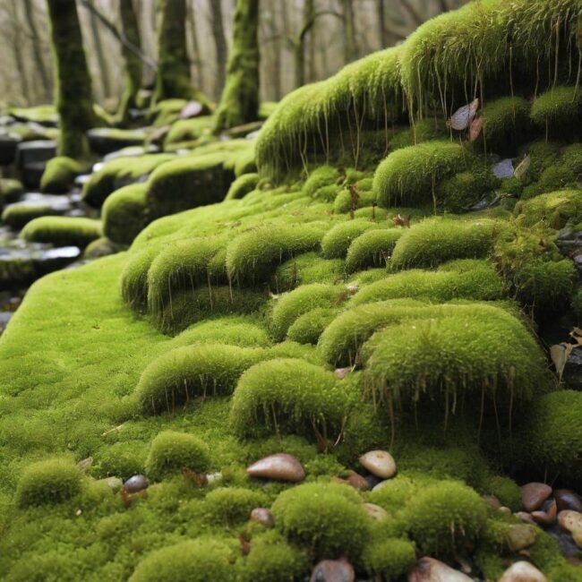 Mech jako roślina ozdobna