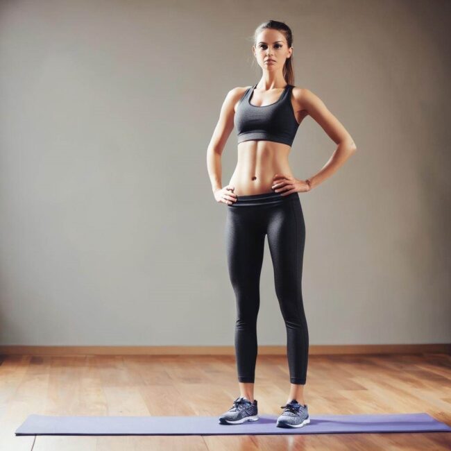Płaski brzuch bez podłogi – stojące opcje