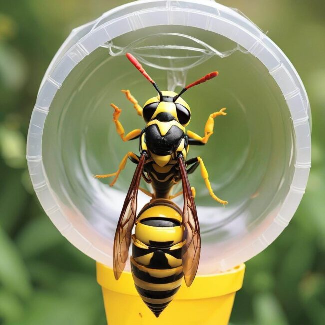 Pułapka na osy z miodem