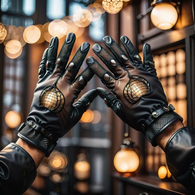 Siatkowe rękawiczki antypoślizgowe na wspinaczkę