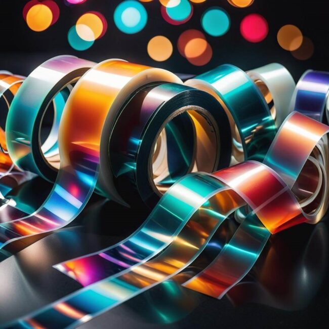 Taśmy klejące jako element ozdobny w projektowaniu wnętrz