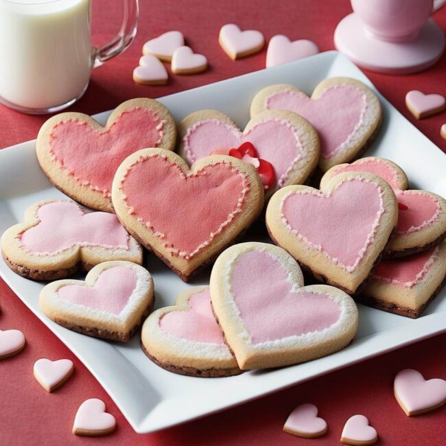 Walentynkowy prezent z ciasteczek