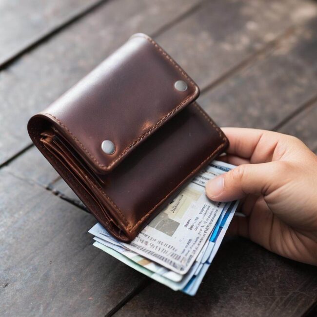 Wskazówki dotyczące odnalezienia portfela z dokumentami